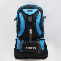 Туристичний рюкзак 119-7 великої місткості 63л, водонепроникний і міцний для походів та активного відпочинку